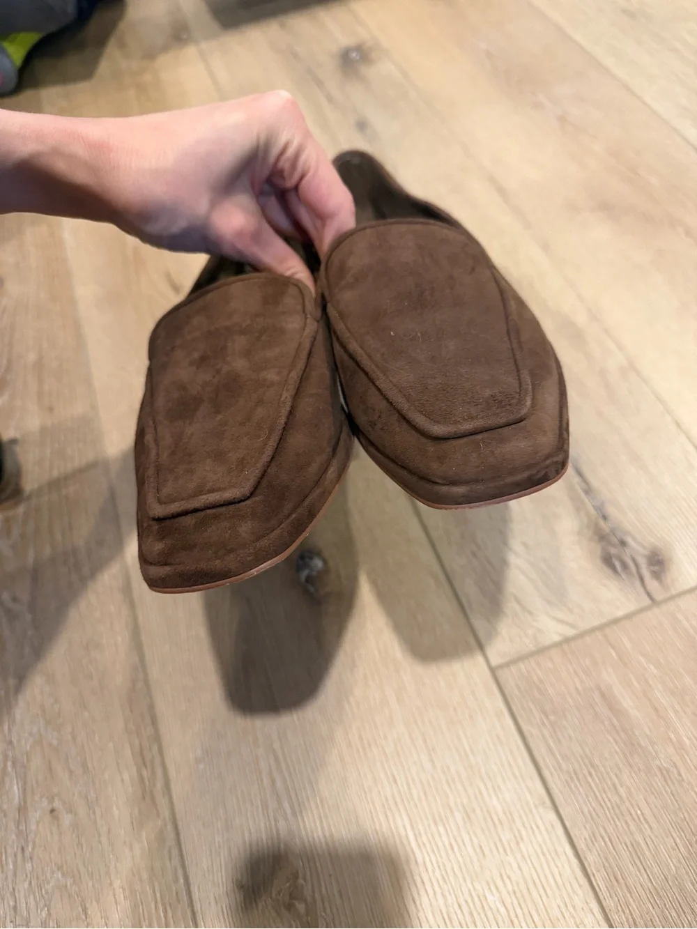 Vince Camuto suede uppers